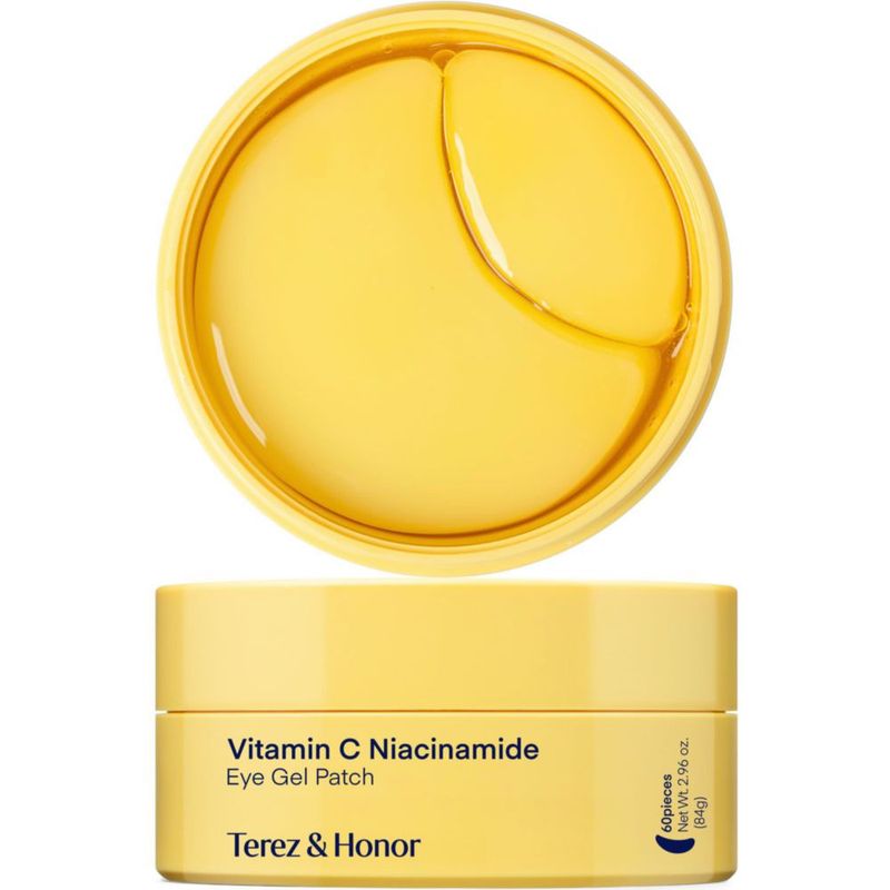 Parches de Ojos Terez Honor con Vitamina C 60 Piezas Hidratantes e