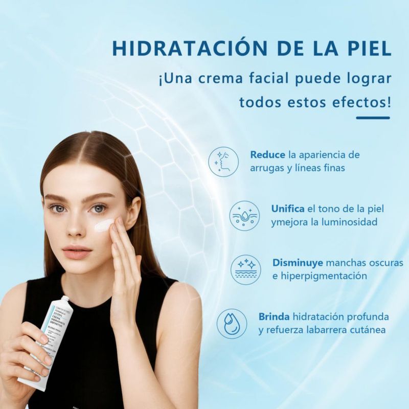WEUD Crema Coreana Original Hidratante Niacinamide Centella 400g