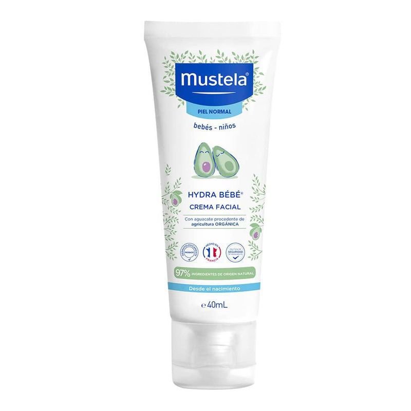 Crema Hidratante Facial Mustela Piel Normal 40ml