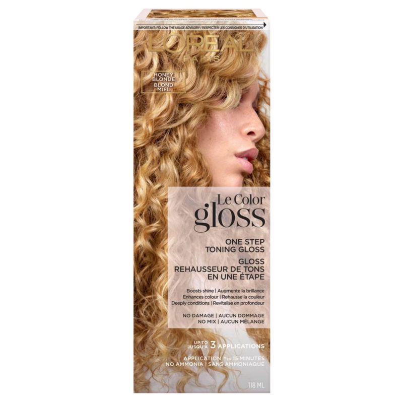 L Oreal Paris Le Color Gloss 4 fl oz Neutraliza Latón Sin Daños