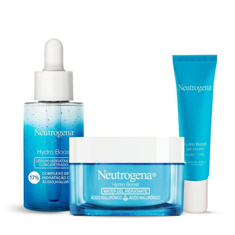 Neutrogena Pack Rutina Facil Hydroboost Acido Hialuronico Water Gel