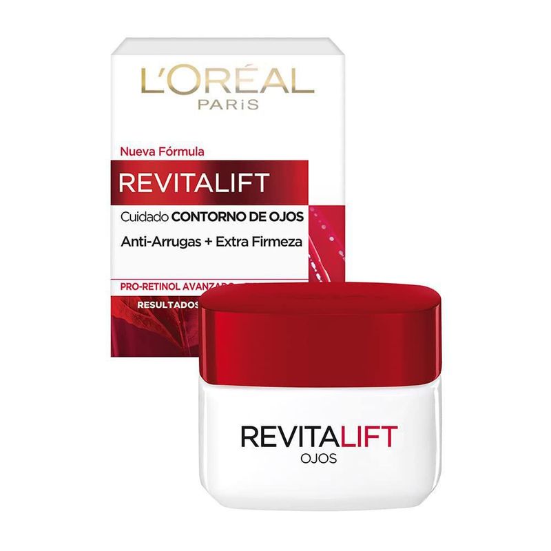 L Oreal Paris Crema De Ojos Revitalift 50 ml Antiarrugas