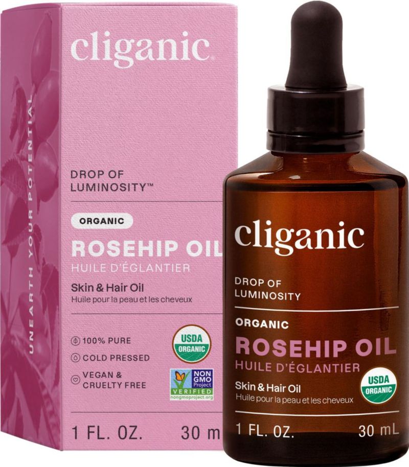 Aceite Rosa Mosqueta Orgánico Cliganic 30 ml