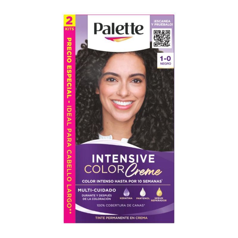 Palette Intensive Color Creme 1 0 Negro 2u