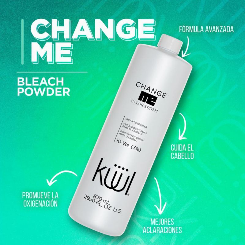 KÜÜL Change Me Peróxido Crema 10Vol Aclara Cabello 150ml Schwarzkopf