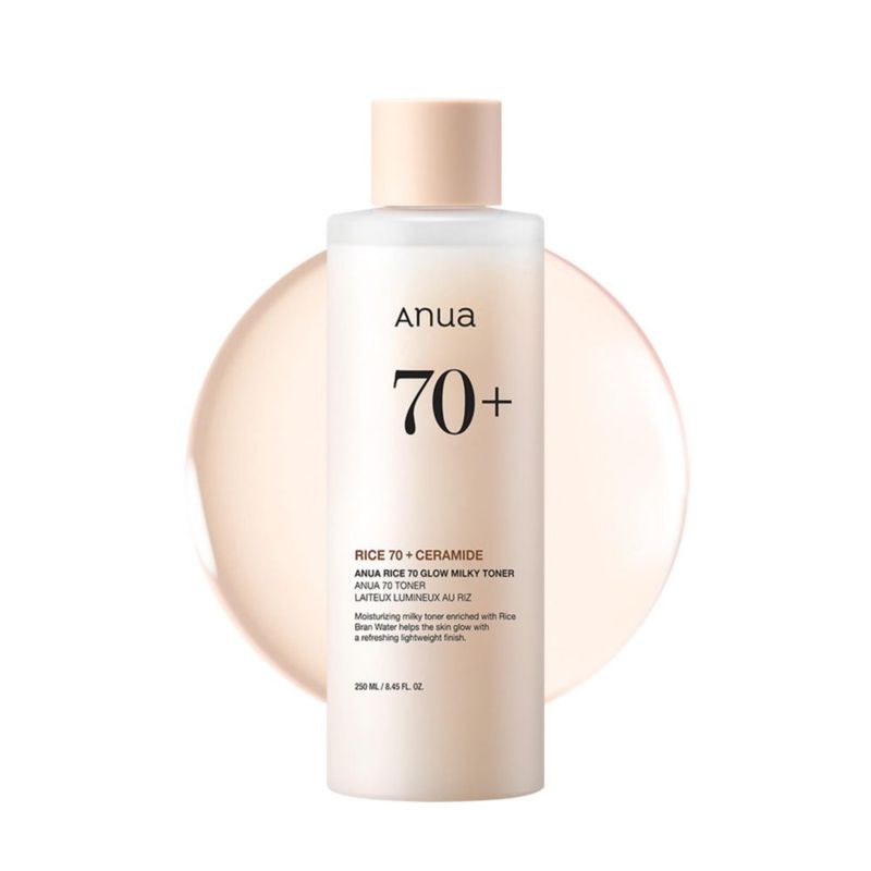 Tónico Lácteo Anua Rice 70 Glow Milky 8 45 Fl Oz