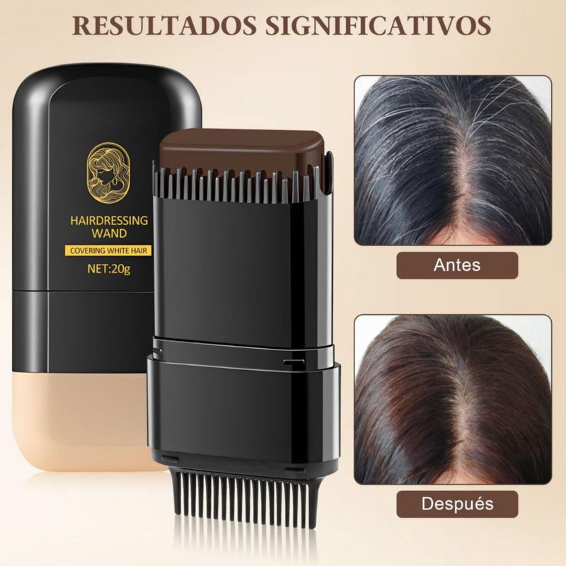 Peine Tinte RUIAO Barra Cubre Canas Portátil Resistente al Agua