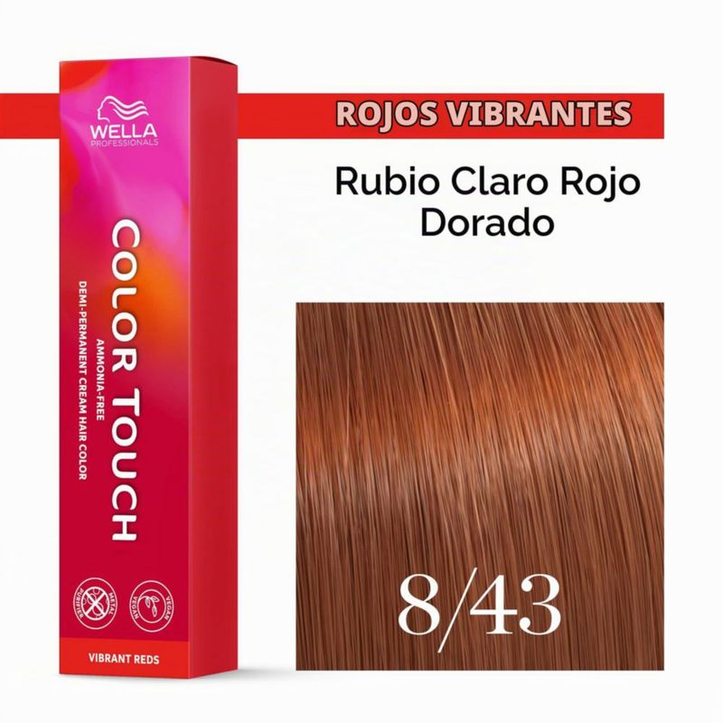 Wella Professionals Color Touch Tinte Demi Permanente Rubio sin
