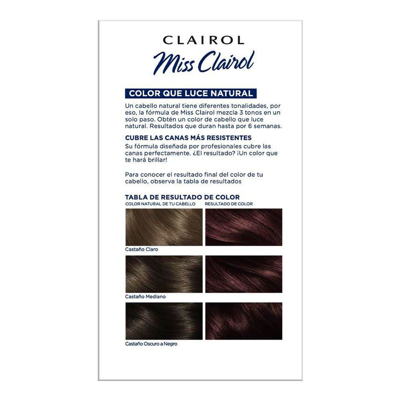 Miss Clairol Tinte Permanente 46 Borgoña Crema 116ml