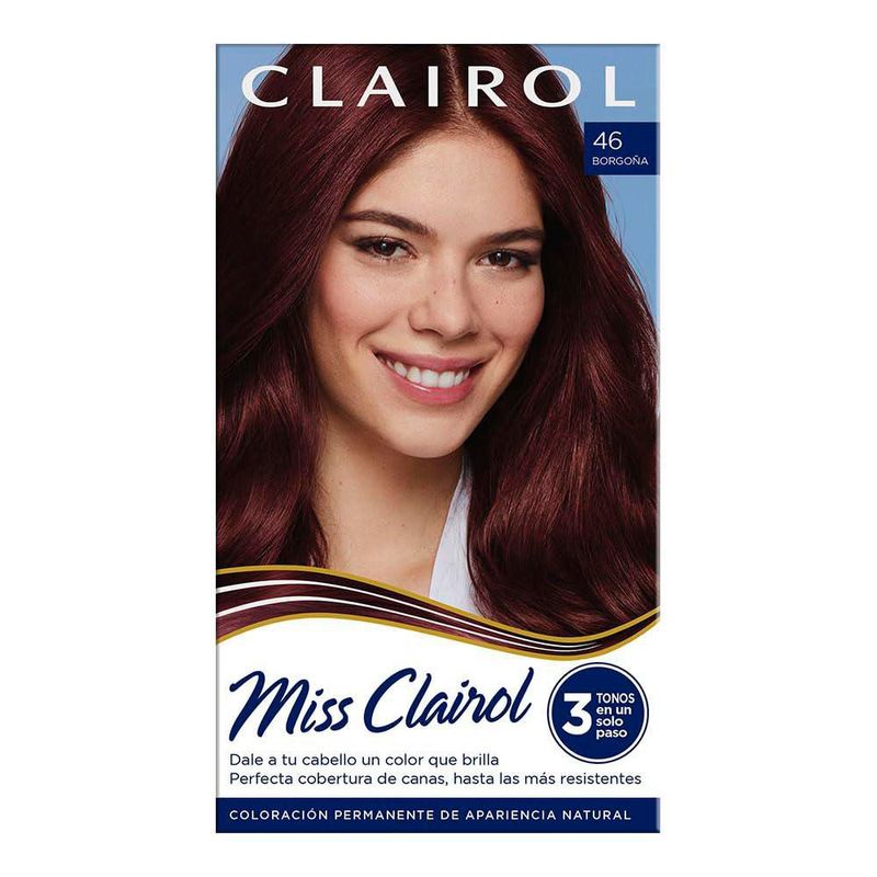 Miss Clairol Tinte Permanente 46 Borgoña Crema 116ml