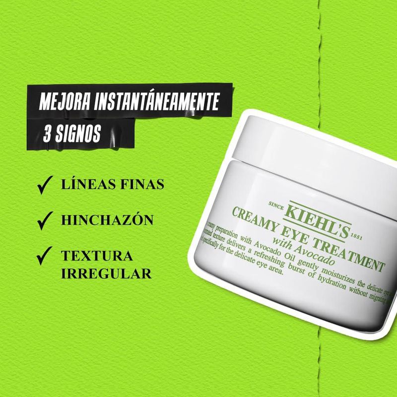 Kiehl s Avocado Eye Treatment Crema Contorno Hidratante 14 7ml