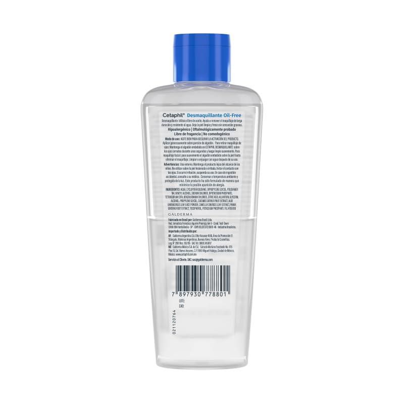 Desmaquillante Bifásico Suave CETAPHIL 177ml Todo Tipo de Piel