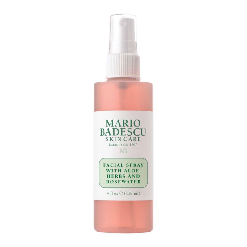 Spray Facial Mario Badescu 4 oz Con Hierbas de Aloe y Agua de Rosas