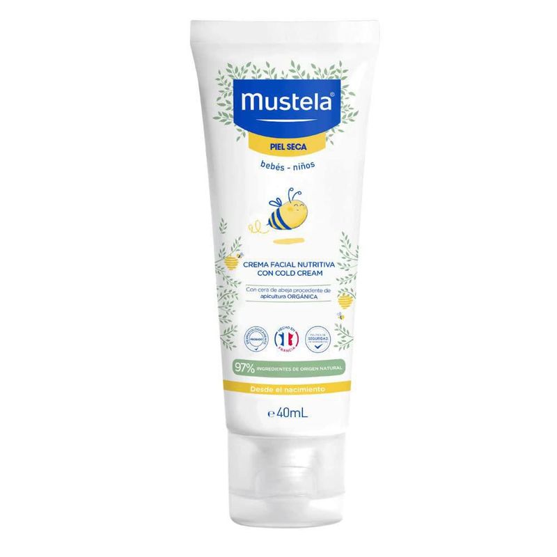 Mustela Crema Facial Nutritiva al Cold Cream para Bebé 40ml