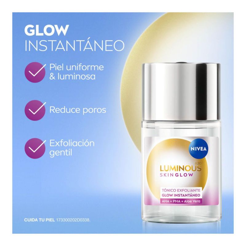 NIVEA Tónico Exfoliante Glow Instantáneo 100 ml