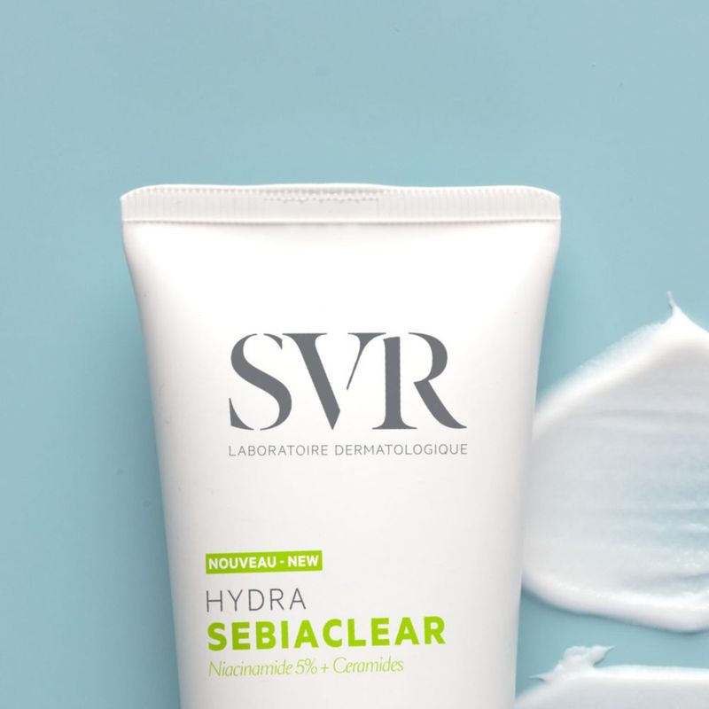 SVR Sebiaclear Hydra Crema Hidratante Reparadora 5 Niacinamida