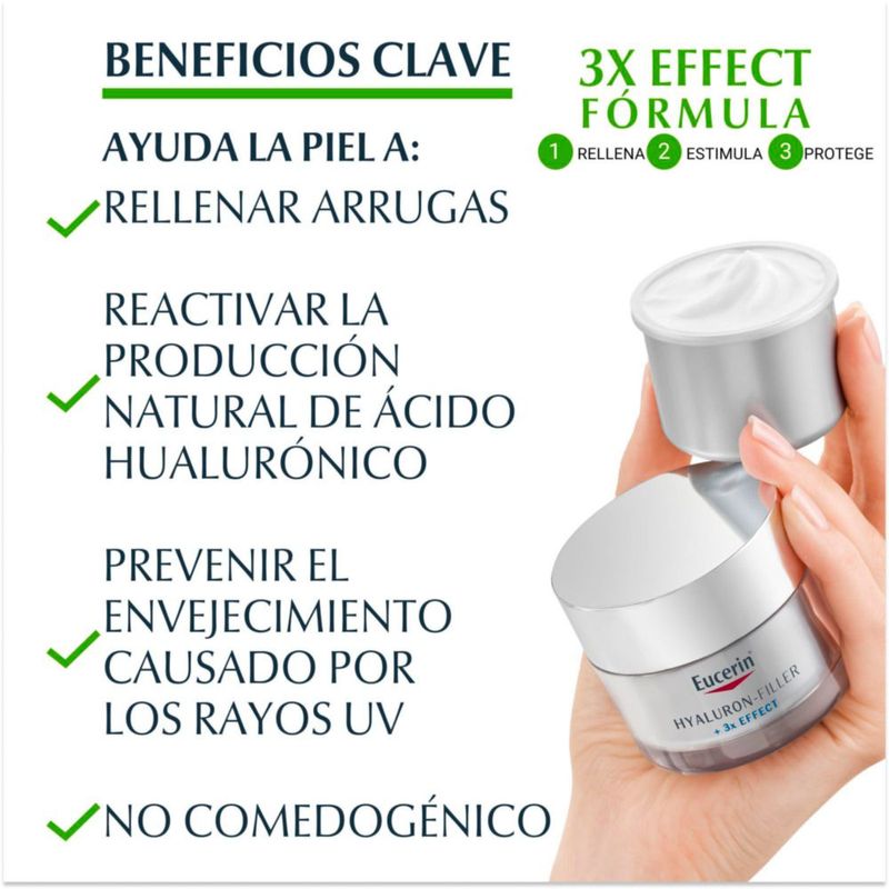 Eucerin Refill Crema anti edad Hyaluron Filler Crema de Noche 50 ml