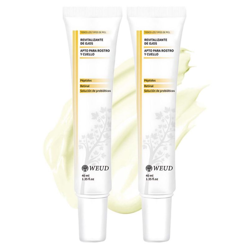 WEUD Contorno de Ojos Retinal Péptidos Probióticos Crema Hidratante