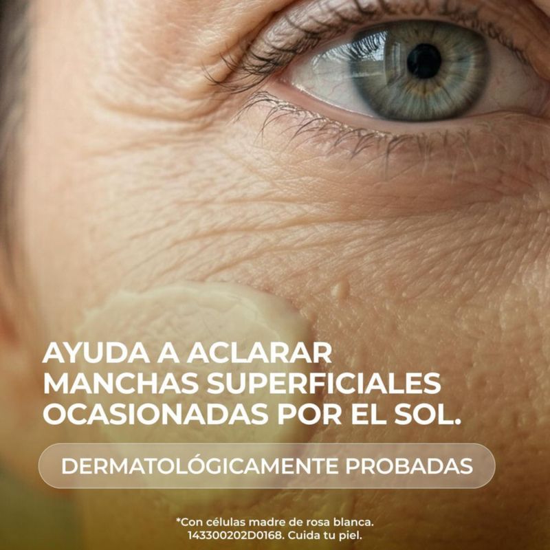 Crema Facial Aclaradora TEATRICAL 100g Células Madre Filtro UV