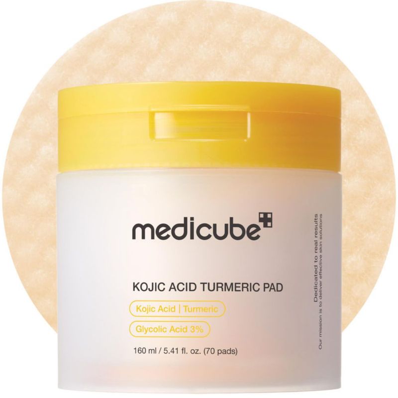 Almohadillas medicube Kojic Acid Turmeric 70 Unidades