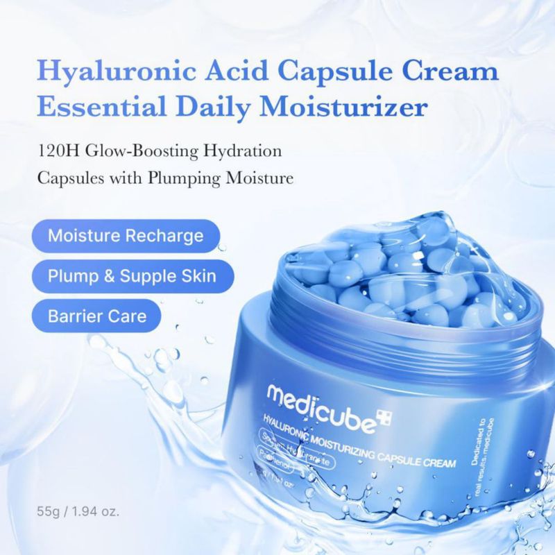 Hyaluronic Moisturizing Capsule Cream Medicube 1 94 oz