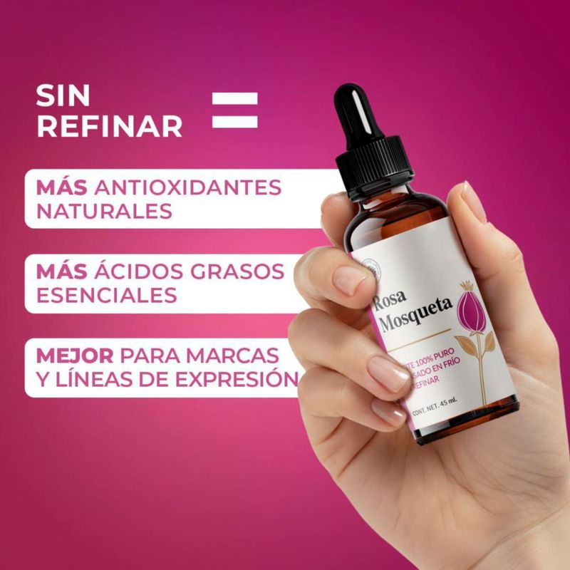 Árbora Aceite Rosa Mosqueta Tónico Facial 45 125ml Prensado Frío
