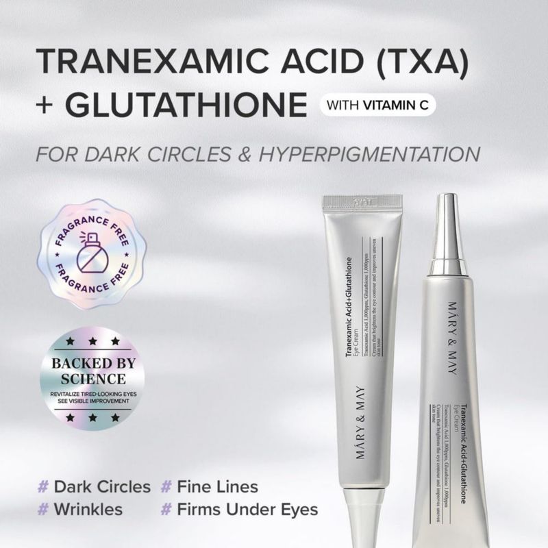 Crema para Ojos Mary May Tranexamic Acid Glutathione 30 ml