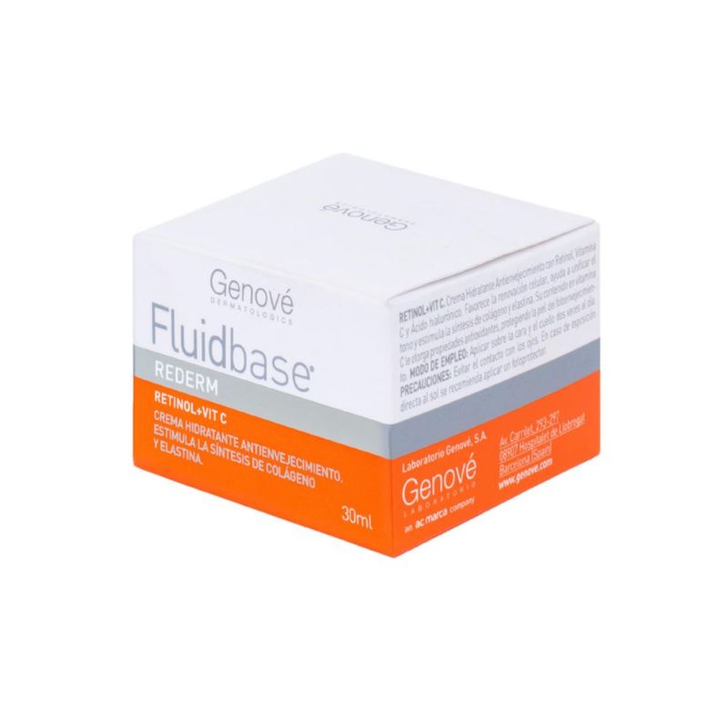 Genové Fluidbase Rederm Crema Retinol Vitamina C 30ml