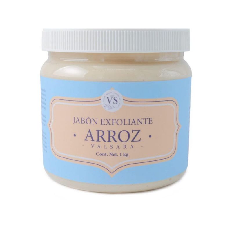 Jabon De Arroz Exfoliante Y Aclarante 1 Kg VS Natura