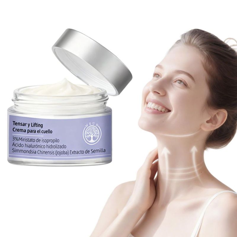 Crema para Cuello Reafirmante WEUD Hidrolizado Acido Hialurónico 50ml