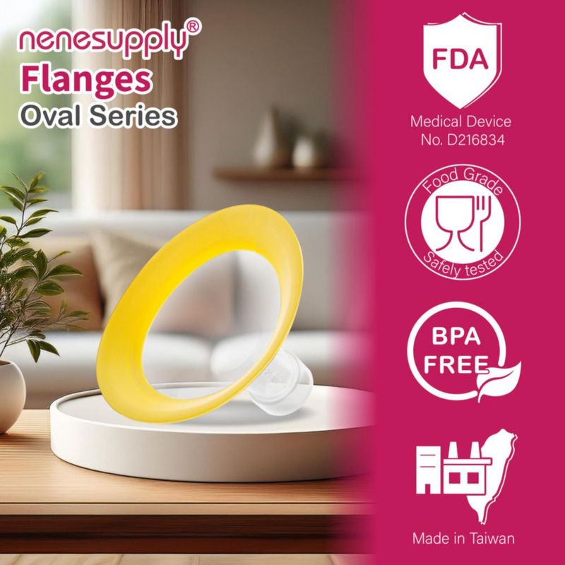 Flange de copa para extracción de leche NENESUPPLY 13 mm compatible con Medela