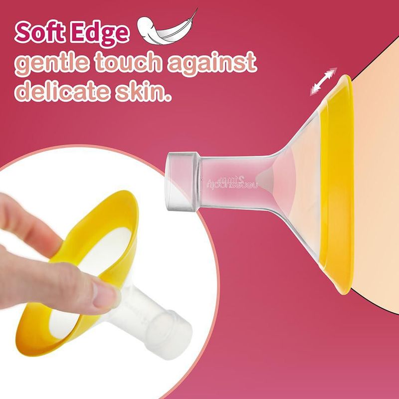 Flange de copa para extracción de leche NENESUPPLY 13 mm compatible con Medela