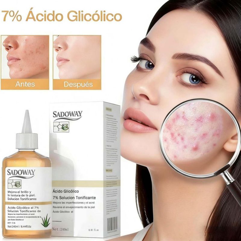 Ácido Glicólico 7 Toning Solución 240ml SADOWAY