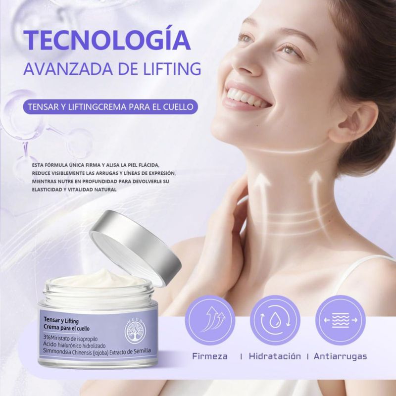 WEUD Crema para Cuello Reafirmante Paquete de 2 100ml 3 4oz