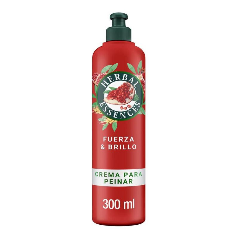 Herbal Essences Crema para Peinar Granada 300 ml Fuerza y Brillo
