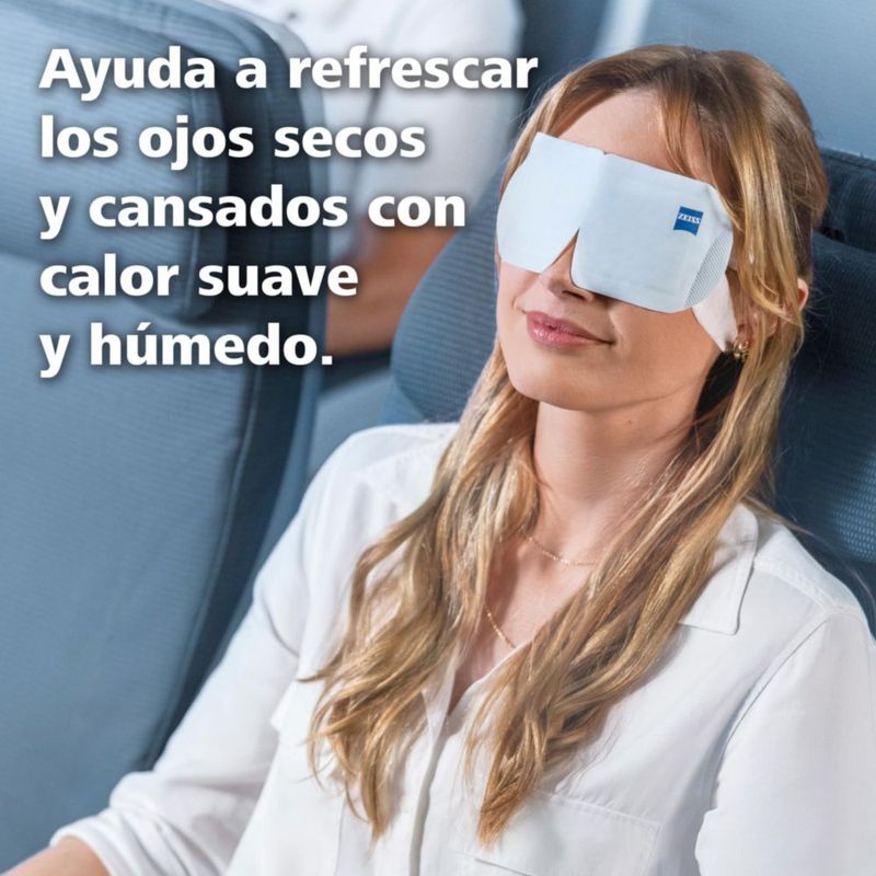 Antifaz relajante Zeiss Warm Eye Mask Calentable Paquete 4 Piezas