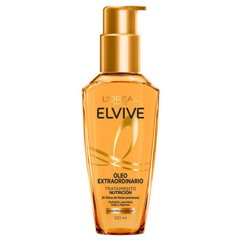 Elvive Tratamiento en Aceite L Oréal Paris Óleo Extraordinario pelo