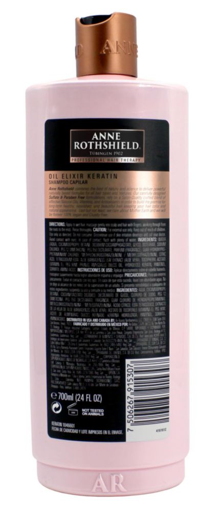 Anne Rothshield Shampoo Keratin Oil Elixir 700ml