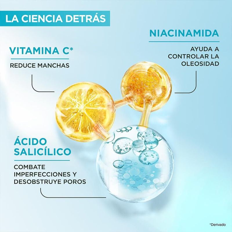 Kit Garnier Express Aclara Rutina Facial Anti Acné con Ácido