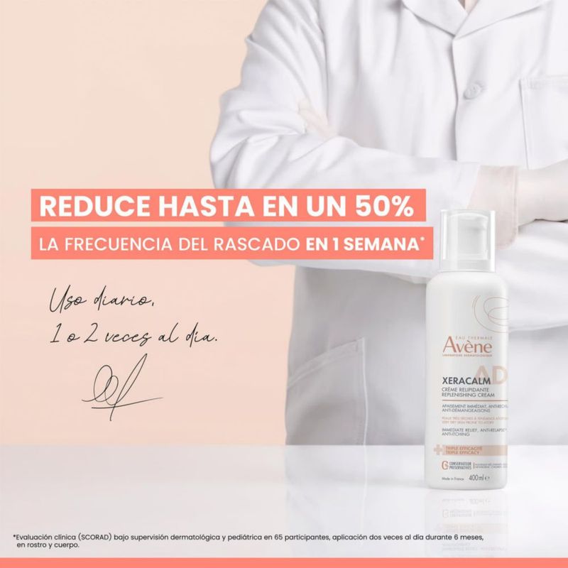 Crema Nutritiva Avene XeraCalm Hidratación Diaria 400 ml