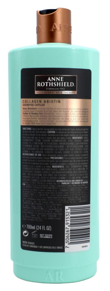 Champú Anne Rothshield Collagen and Biotin 700ml Mango