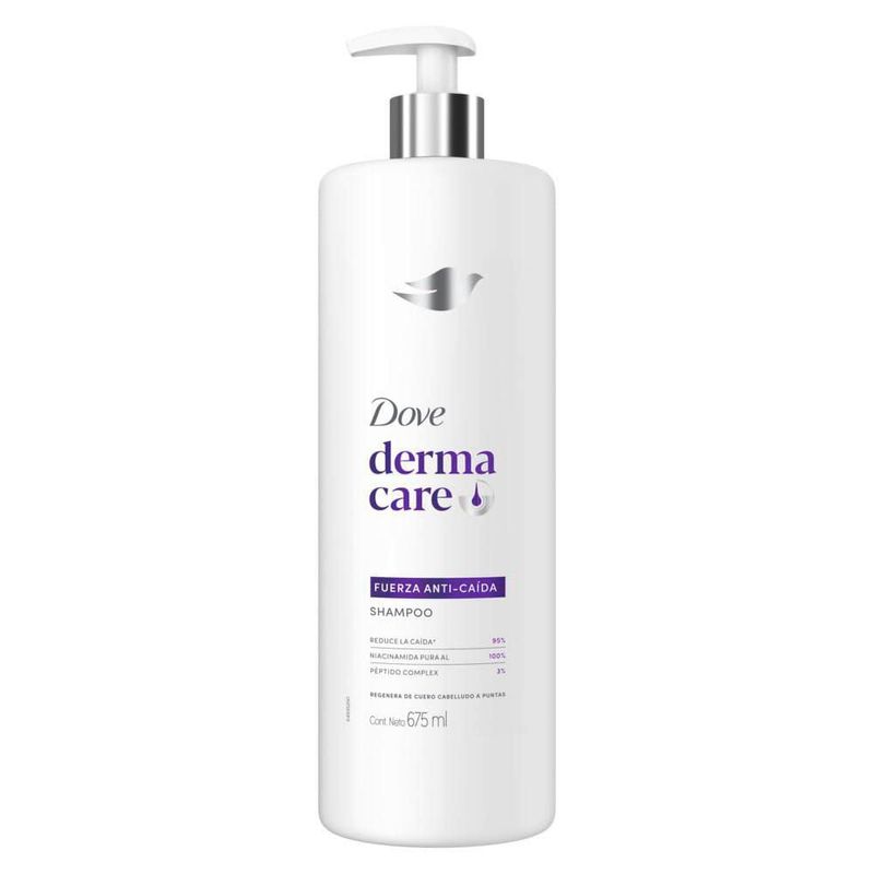 DOVE Shampoo Derma Care Fuerza Anti Caída 675 mL