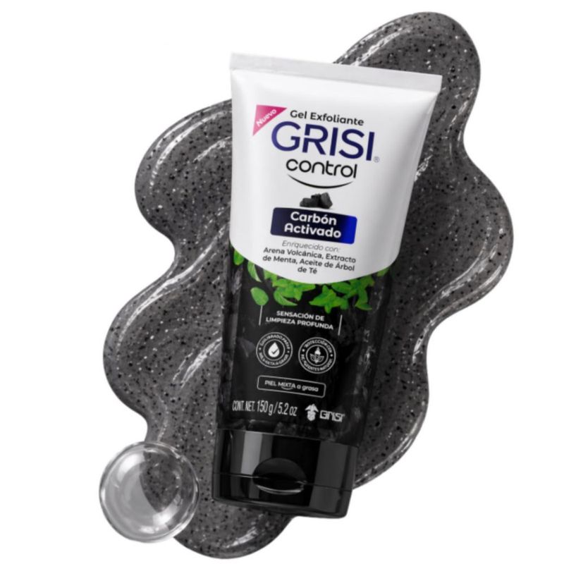 Grisi Control Gel Exfoliante Carbón Activado Piel Mixta a Grasa 150g