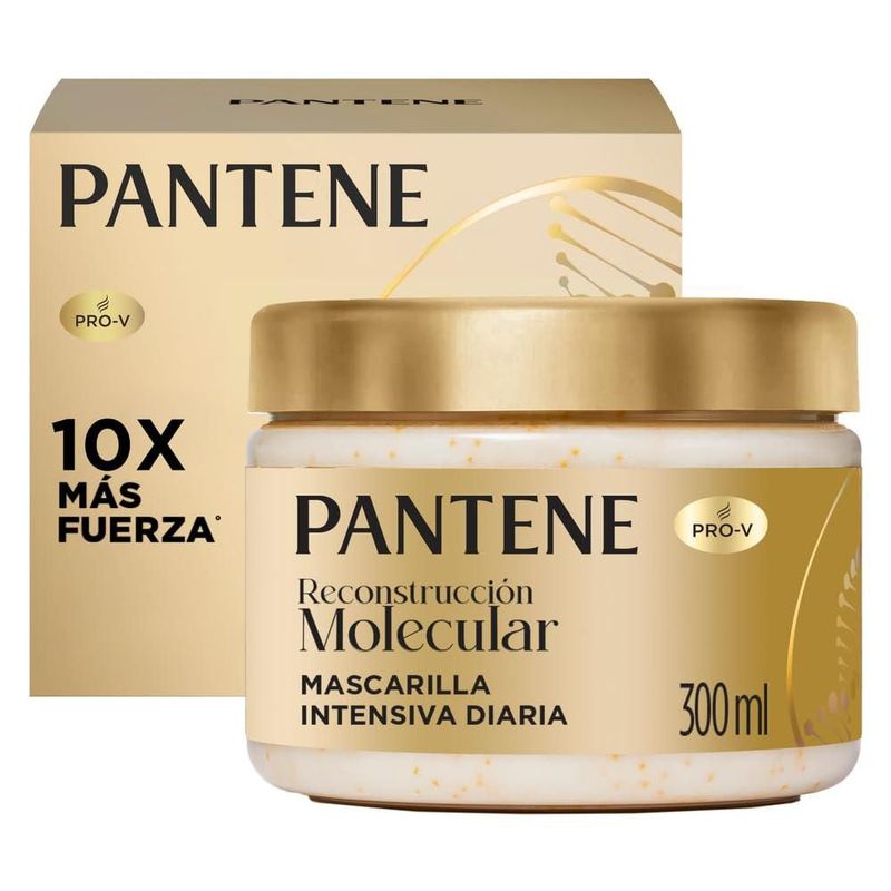 Pantene Reconstrucción Molecular Mascarilla Intensiva Diaria 300 ml