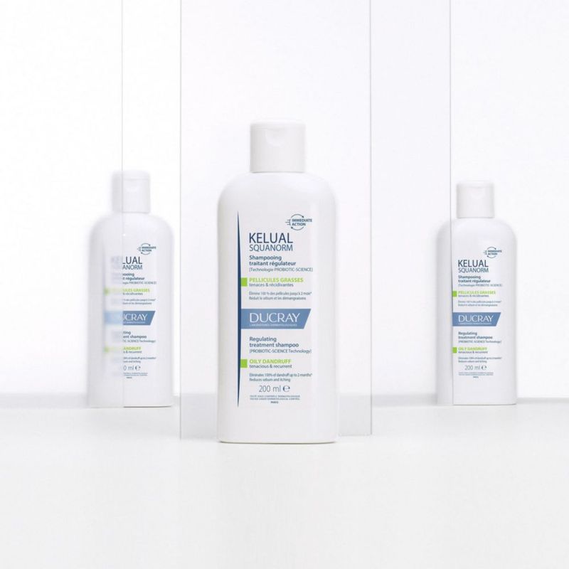 DUCRAY Kelual Squanorm Shampoo Tratante Caspa Grasa 200ml
