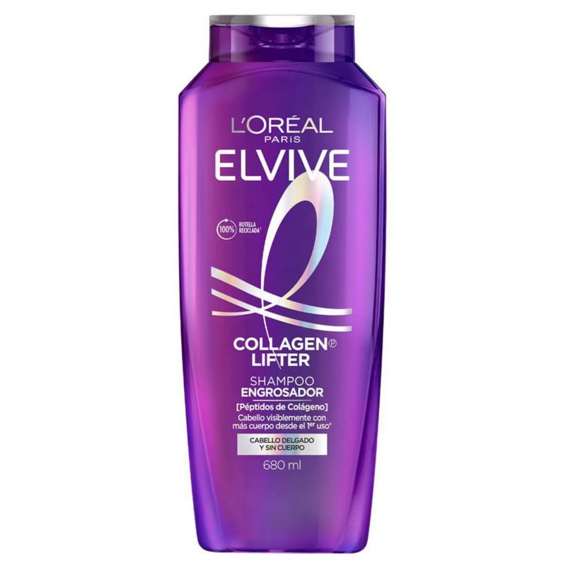 L Oréal Paris Elvive Collagen Lifter Shampoo 680ml