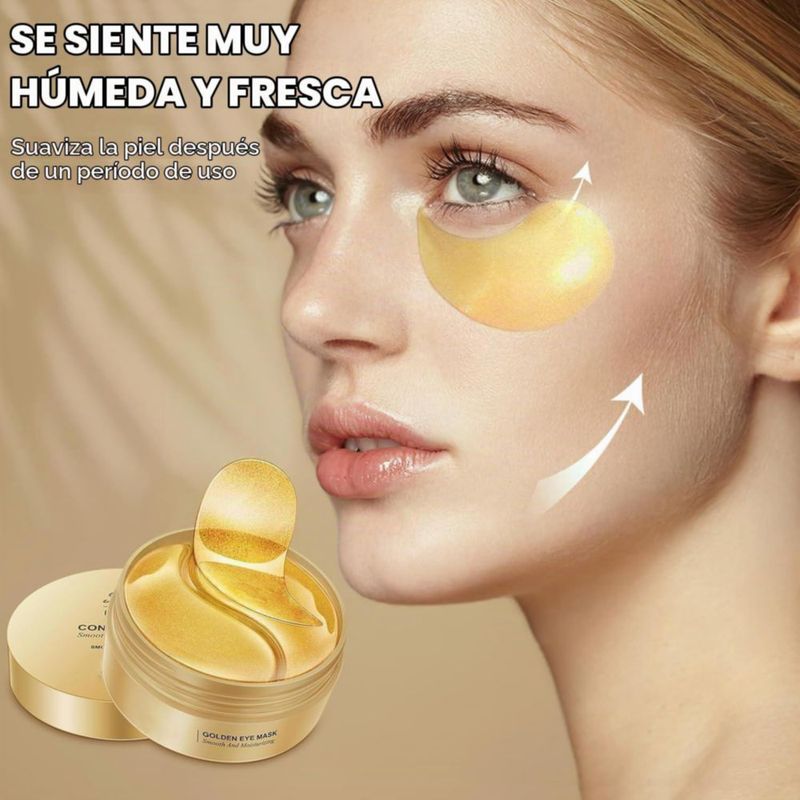 Parches Ojos Bolsas Y Ojeras LONEOURS 24K Máscara Hidratante