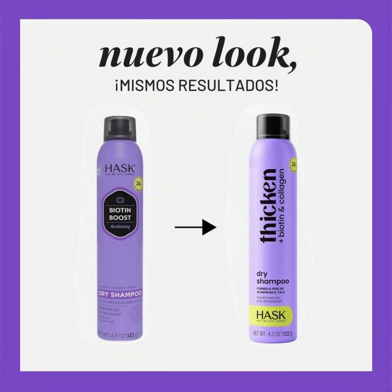 HASK Shampoo Fortalecedor en Seco Biotina 122g