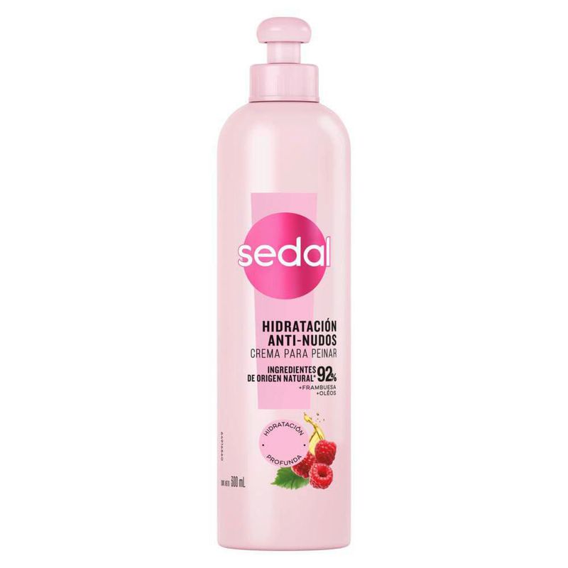 Crema para Peinar Sedal Hidratación Anti Nudos 300 ml