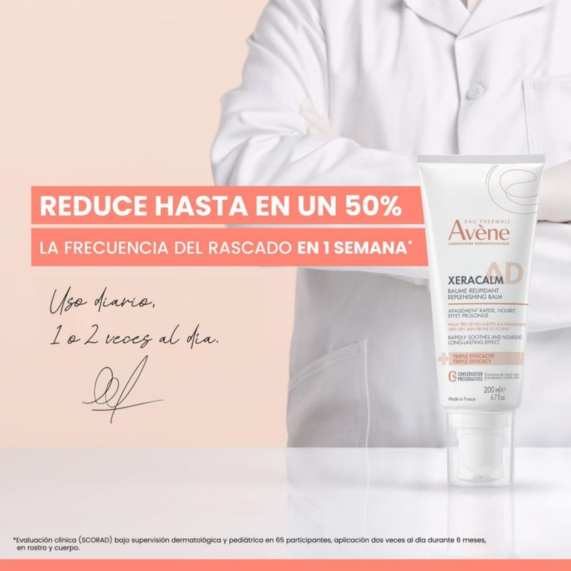 Bálsamo Relipidizante AV NE XeraCalm A D Hidratación Intensa 200 ml